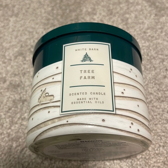 Bath & Body Works Other Large 3 Wick Candle Tree Farm Poshmark